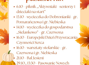 Kalendarium na październik